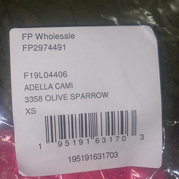 NWT Free People Adella camisole, XS/S and Large. - Picture 5 of 5